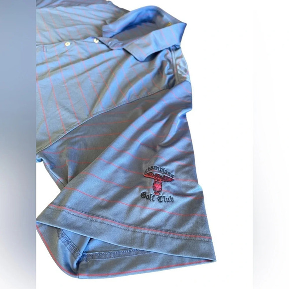 Fennec blue athletic polo - Picture 3 of 3